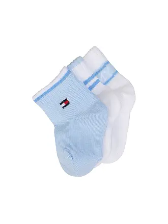 TOMMY HILFIGER | Baby Jungen Socken 3er Pkg. light blue | 